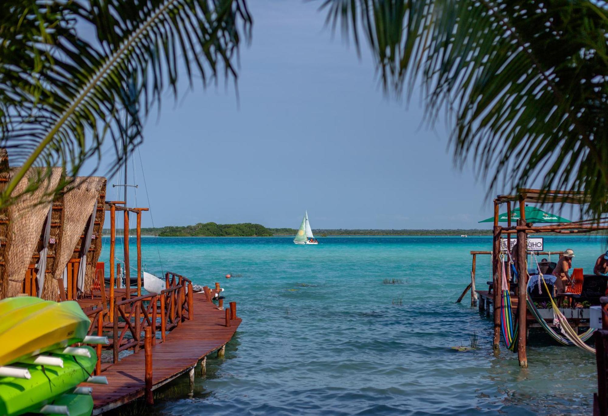 El Buho Lagoon Bacalar Exterior photo